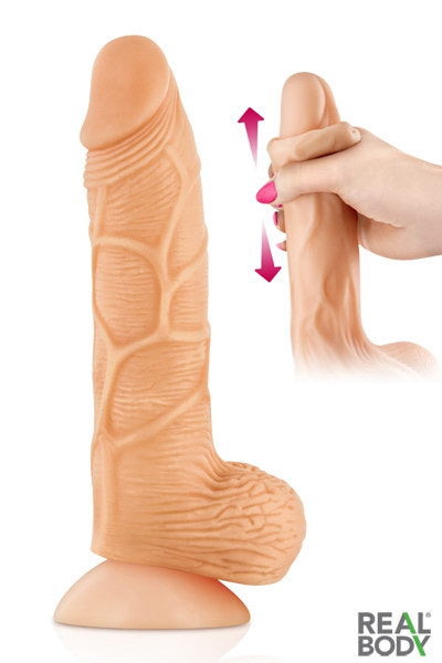 Gode ultra-réaliste 21 cm - Real Brad - Eveil Secret