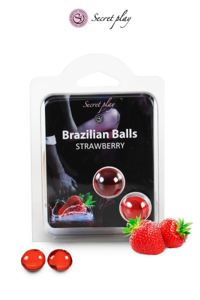 2 Bolas Brasileñas - fresa