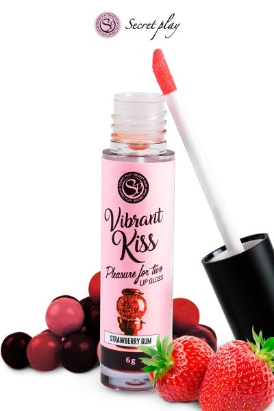 Brillo labial voluminizador - fresa dulce