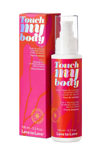 Fluido de masaje y lubricante - cerezo