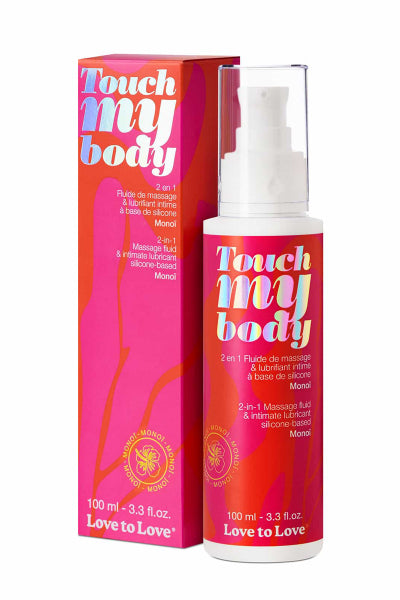 Fluido de masaje y lubricante - monoï