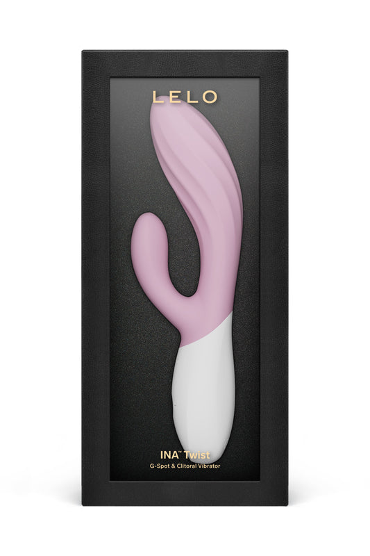 LELO INA™ Twist — Vibromasseur rabbit Point G et clitoridien connecté