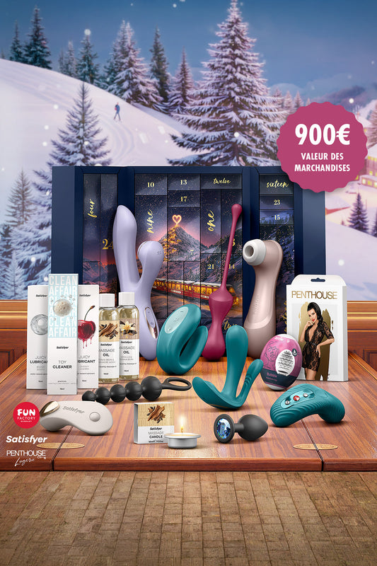 Calendrier de l’Avent Coquin Premium 2026 – Satisfyer x Fun Factory x Penthouse