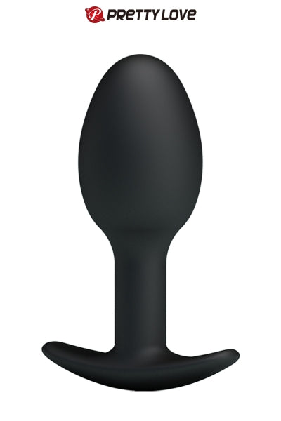 Plug anal de 8,4 cm con bola integrada