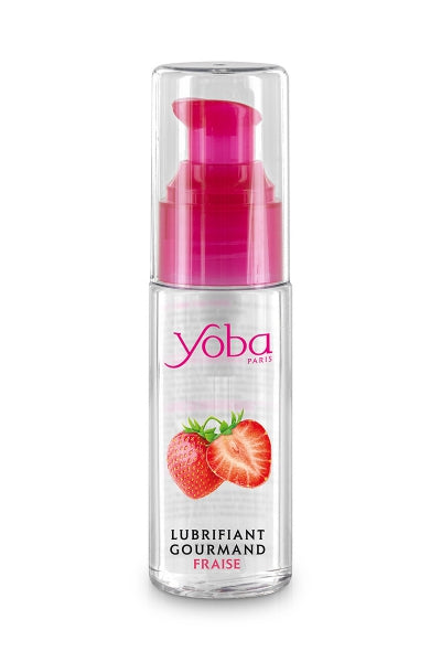 Lubricante perfumado fresa 50ml - Yoba