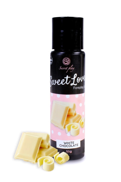 Lubricante comestible de chocolate blanco - 60ml