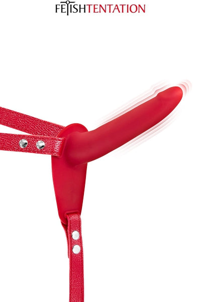 Cinturón Godet rojo vibrante Fetish Tentation