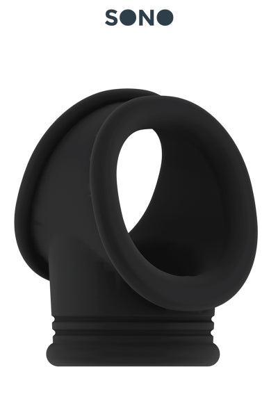 Anillo para pene con aro para testículos SONO 48