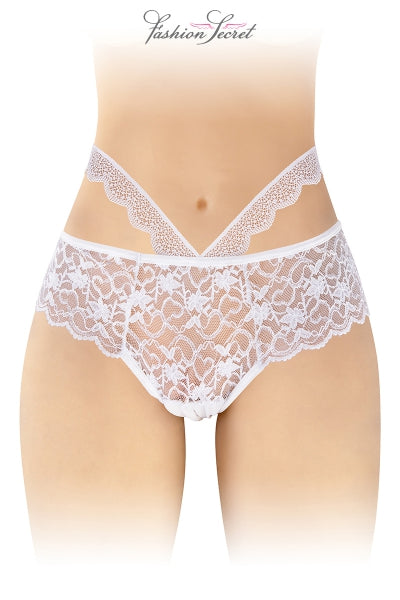 Bragas blancas abiertas Marie - Fashion Secret