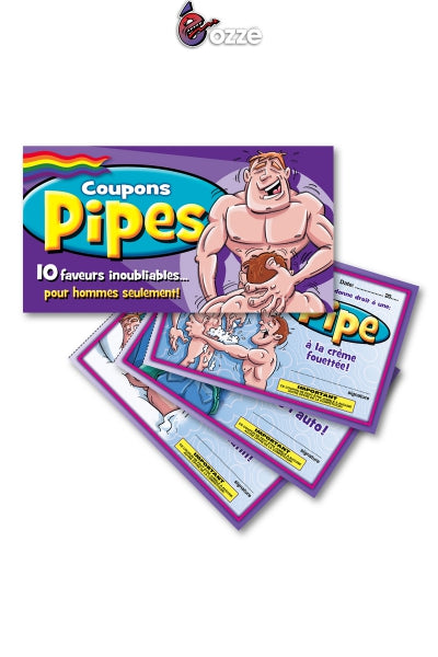Cupones de pipa para hombres