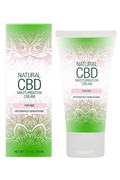 Crema de masturbación Femenina - CBD Natural