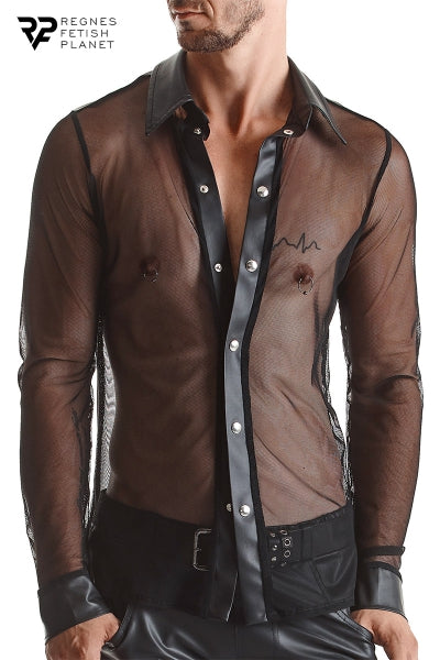 Camisa transparente Cesare - Regnes