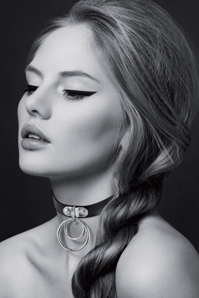 Collier Fetish avec double anneau - Bijoux pour Toi - Eveil Secret