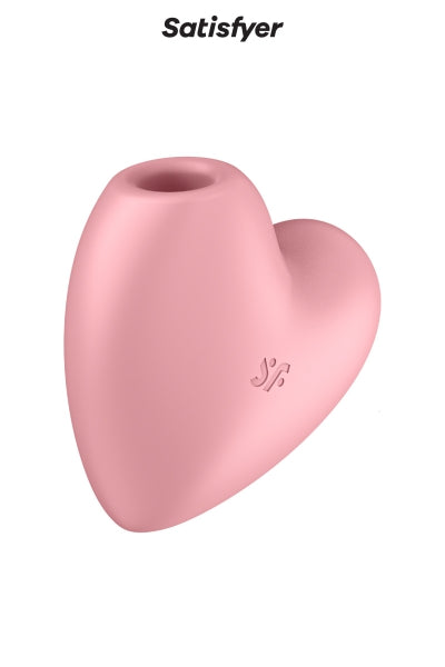 Estimulador doble Cutie Heart rosa - Satisfyer