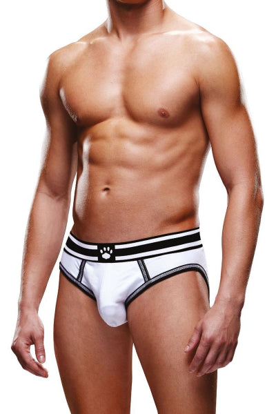 Slip abierto blanco y negro - Prowler