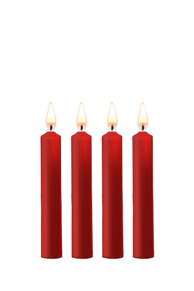 4 velas SM rojas - ¡Ay!