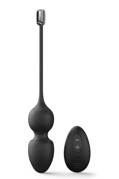 Bolas de amor negras con mando a distancia - Dorcel