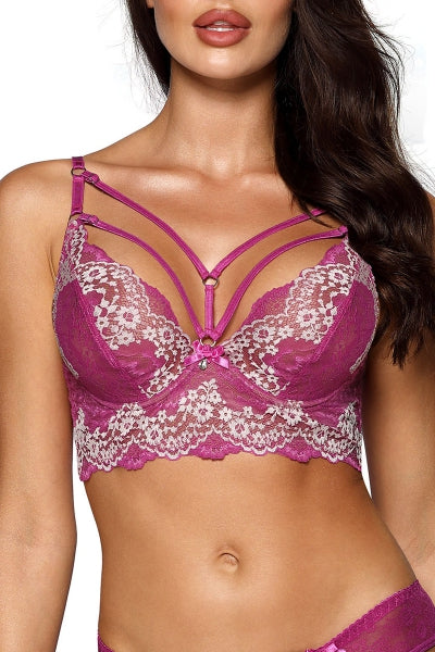Sujetador fucsia V-9741 - Axami