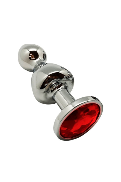 Tapón anal Lollypop rojo S - Wooomy