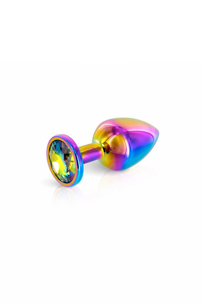 Plug bijou arc-en-ciel S - Litolu - Eveil Secret