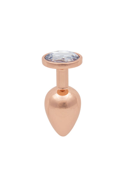 Plug bijou rose gold S - Litolu - Eveil Secret