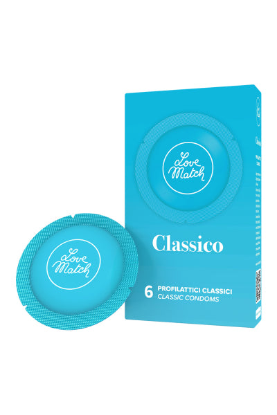 6 Preservativos clásicos Love Match