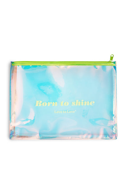 Estuche organizador Love To Love Acid Yellow