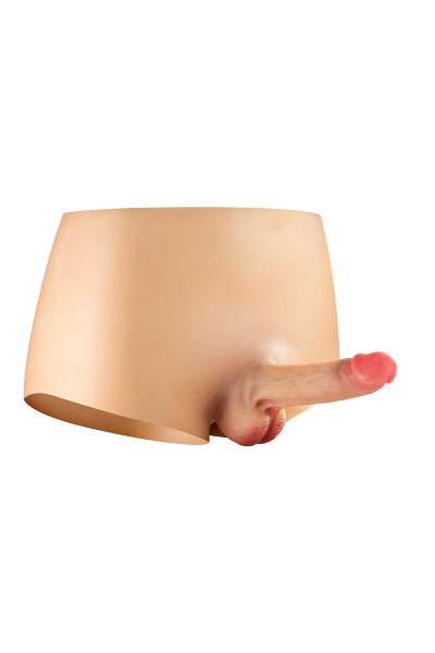Culotte avec gode réaliste creux - Eveil Secret