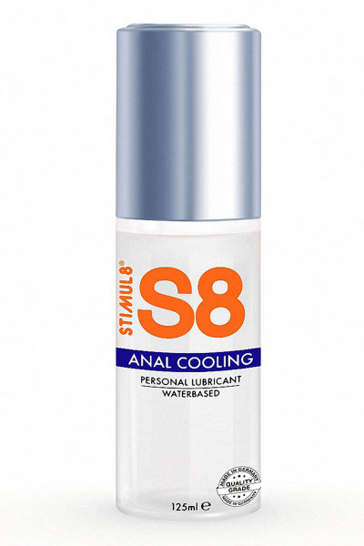 Lubricante S8 anal refrescante 125ml