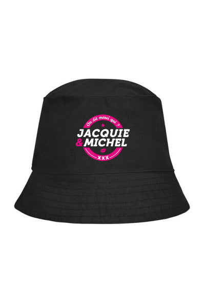 Bob Jacquie y Michel negro - logo redondo