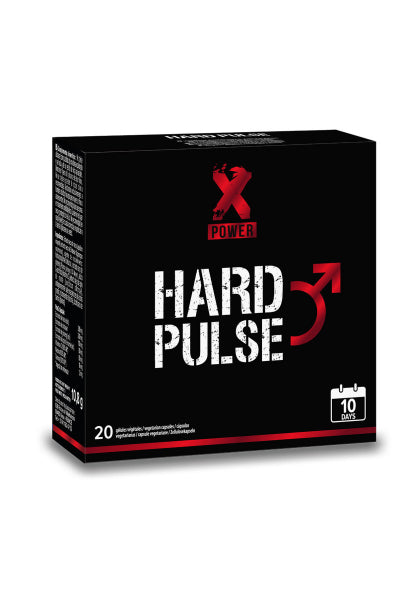 Stimulant sexuel masculin Hard Pulse (20 gélules)