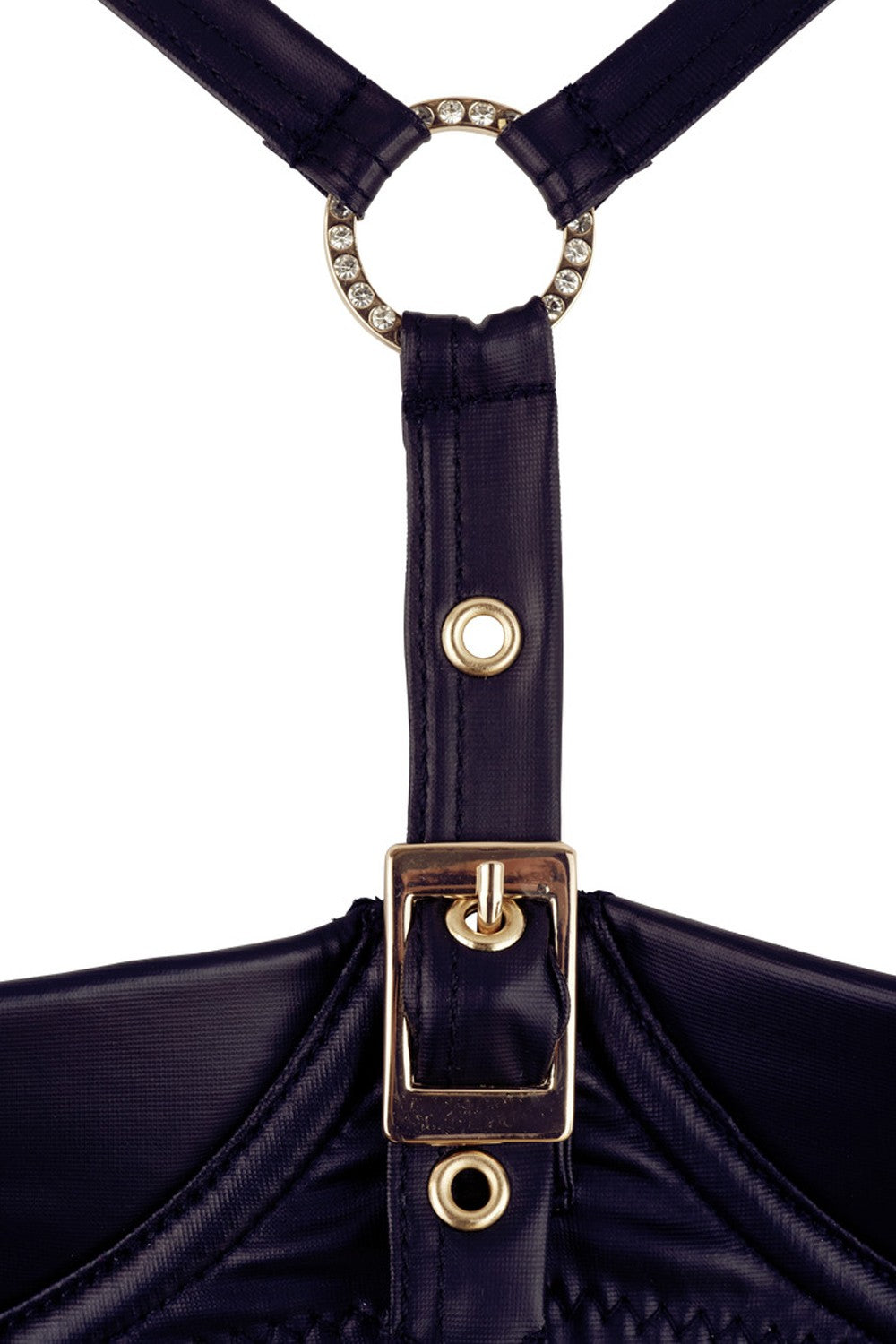 Conjunto negro de tres piezas