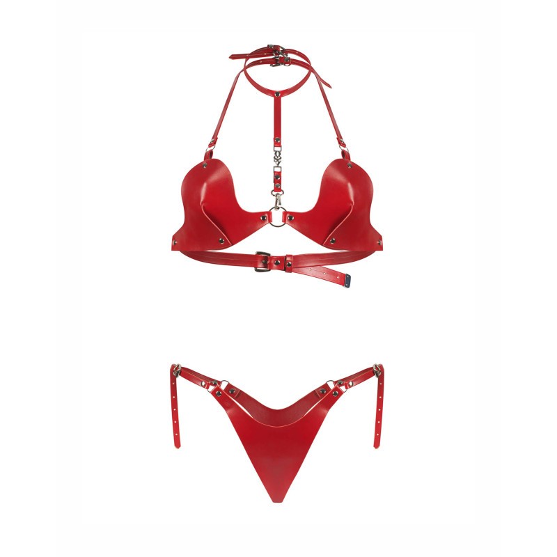 Inferro conjunto de 2 piezas - Rojo