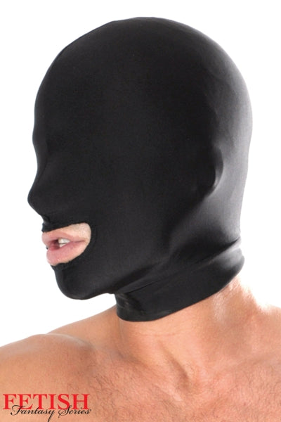 Balaclava de spandex con boca abierta