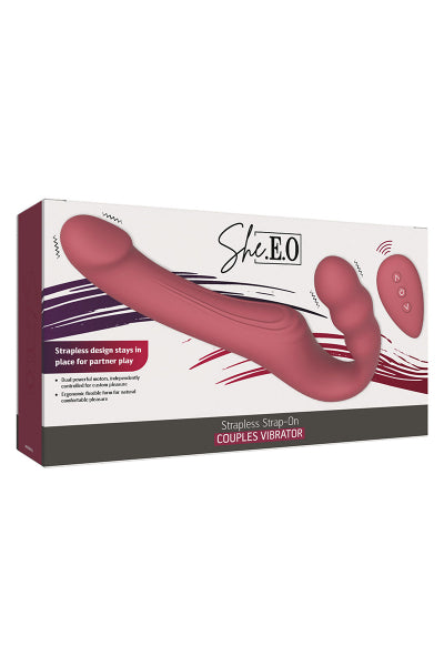 Vibrador anatómico para parejas - She.E.O