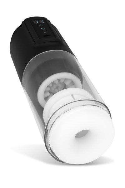 Masturbador de vaivén, rotatorio y vibrador Cruizr CX10