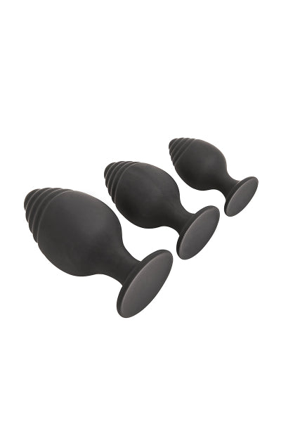 Cofre 3 plugs anal Los encantadores - Jacquie et Michel