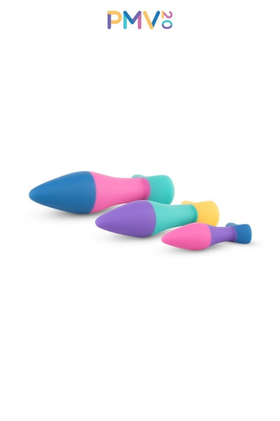 Juego de 3 plugs anales Koda - PMV20