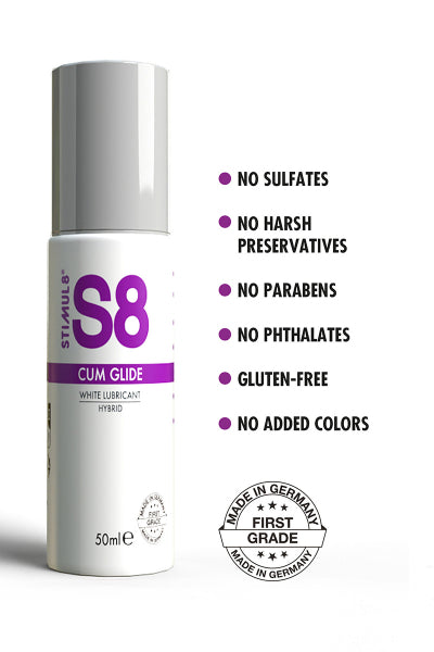 Lubricante híbrido S8 efecto semen 50ml