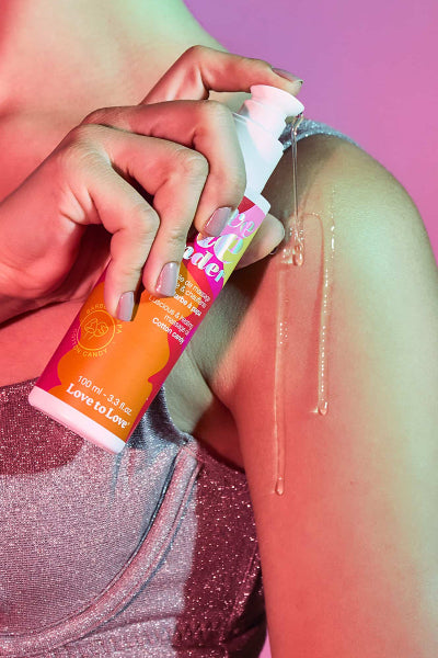 Huile de massage fraise 100ml