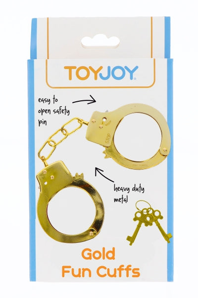 Esposas de metal doradas - Toy Joy