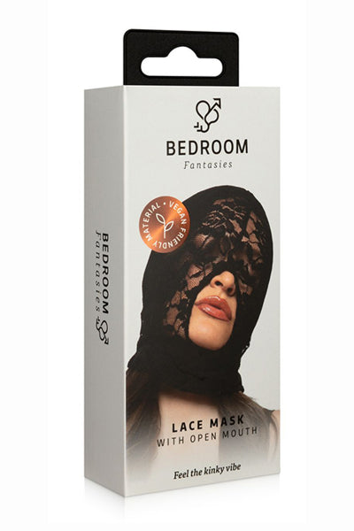 Cagoule BDSM en Dentelle - Bedroom Fantasies