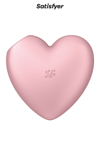 Satisfyer Pink Cutie Heart Double Stimulator