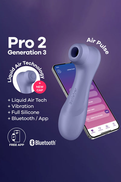 Estimulador Pro 2 Generación 3 conectado lila