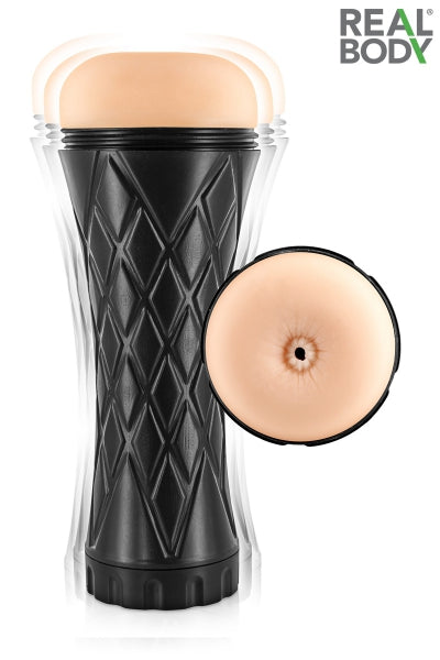 Masturbateur vibrant anus réaliste - Real Body - Eveil Secret