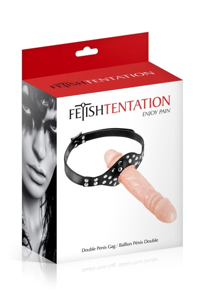 Mordaza doble dildo - Fetish Tentation