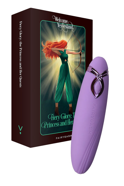 Vibro rechargeable PleasureArrow violet - FairyGasm - Eveil Secret