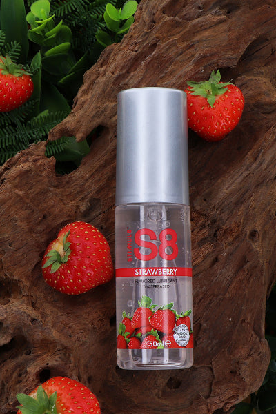 Lubrifiant parfumé fraise 50ml - S8 - Eveil Secret