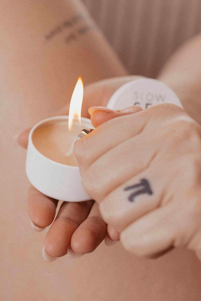 Vela de masaje Slow Sex 50g - Bijoux Indiscrets