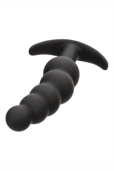 Plug anal vibrador con 5 cuentas - Calexotics